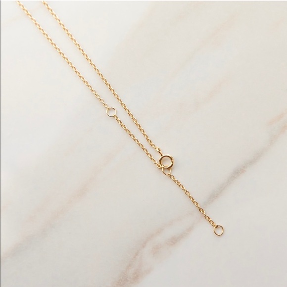 Petite Miraculous Mary Necklace | 14k Gold Plated - Picture 5 of 6